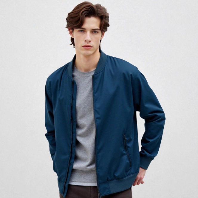 Casual Thin Autumn Winter Men's Jacket photo 4