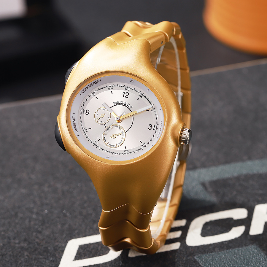 Mid-ancient Shaped Plastic Twisted Retro Fashion Watch photo 6