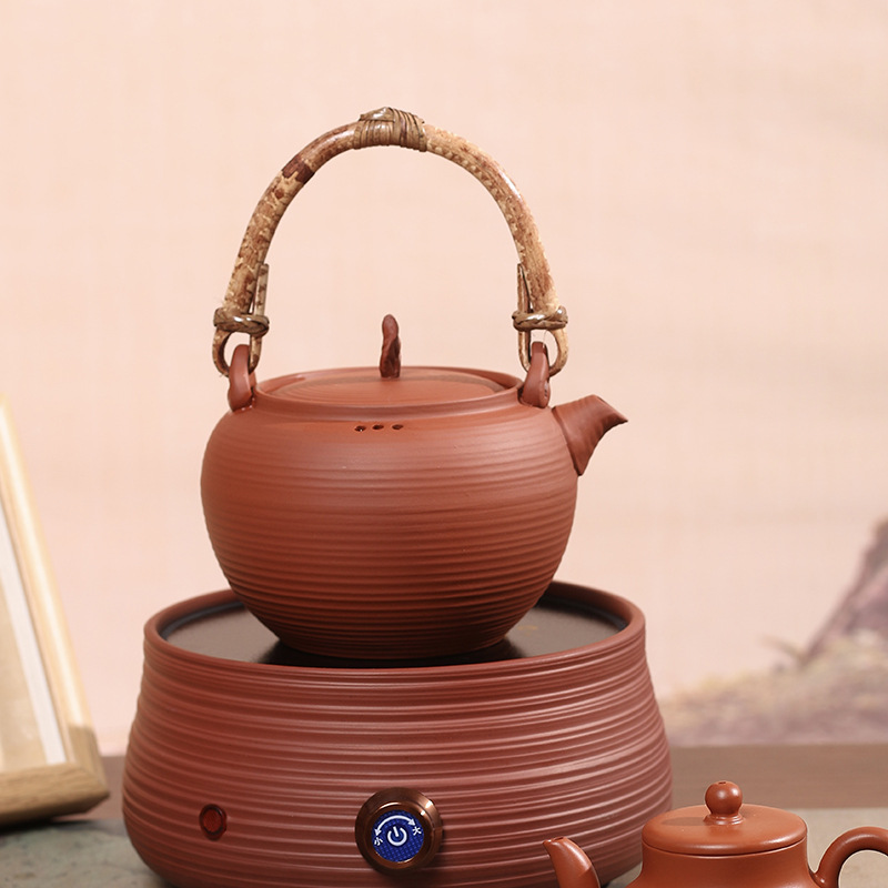 Outdoor Household Clay Sand Kettle Teapot photo 2