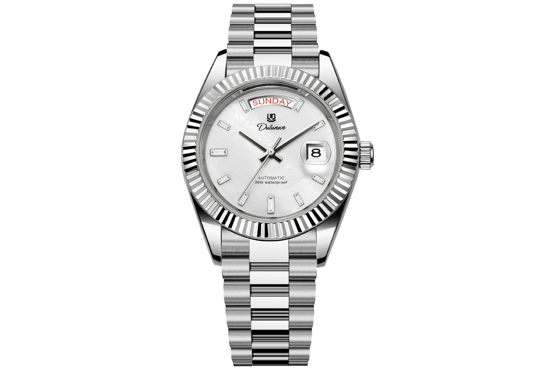 Dual-calendar Automatic Mechanical Mens Watch photo 4