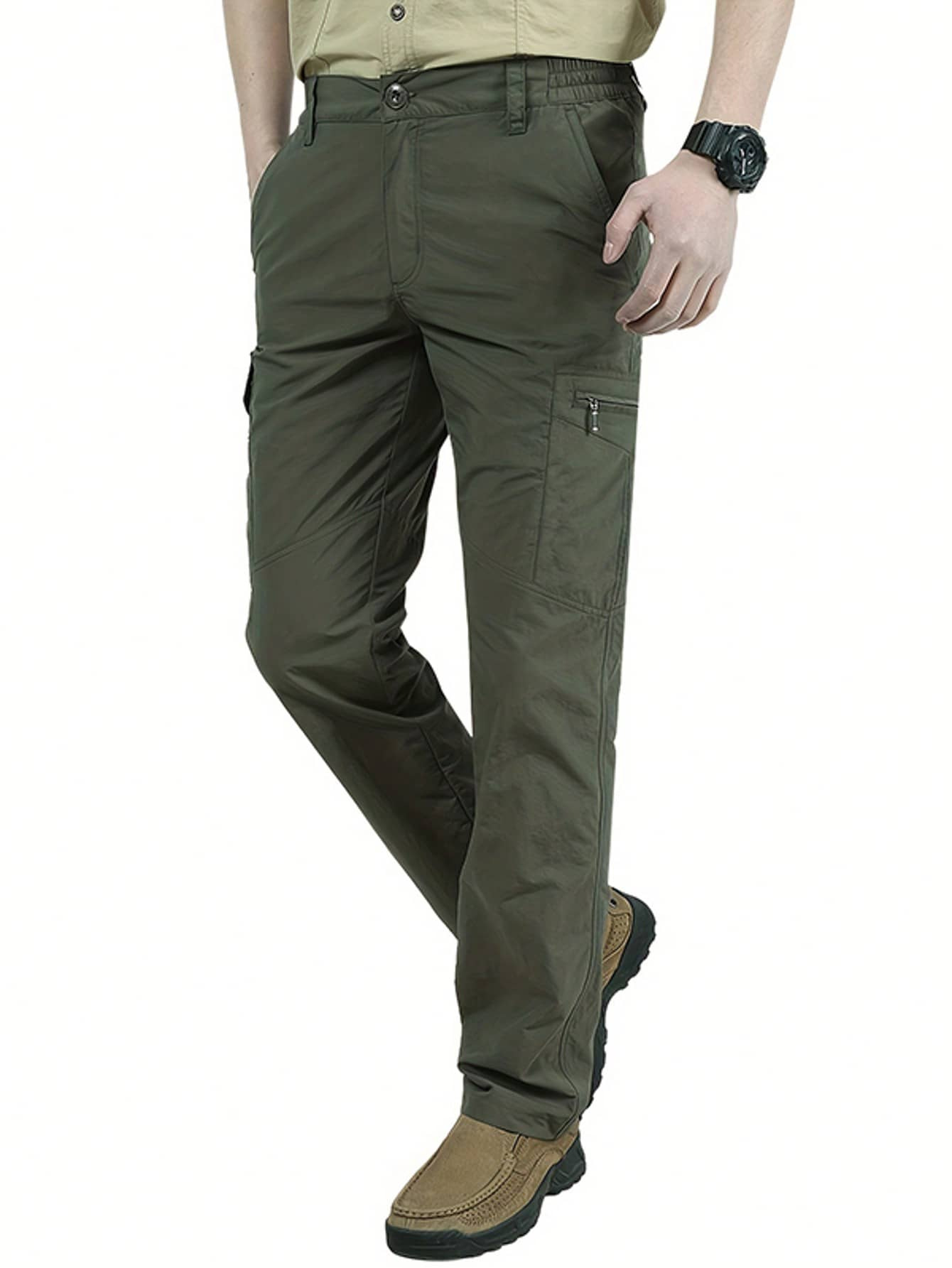 Men's Summer Outdoor Durable Casual Quick-Drying Pants photo 4