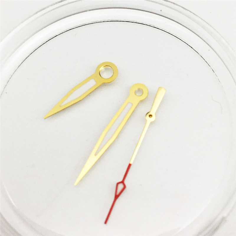 Modified Watch Parts Hands Compatible With NH3536 Movement, Automatic Mechanical Golden Watch Hands For SKX007 photo 3