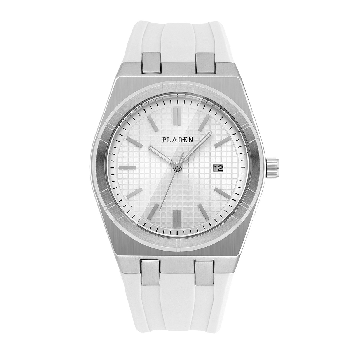 Simple Business Silicone-Strap Quartz Watch photo 4