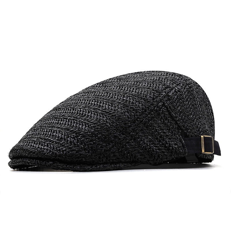 Men's Simple Breathable Summer Sun Hat Beret photo 2