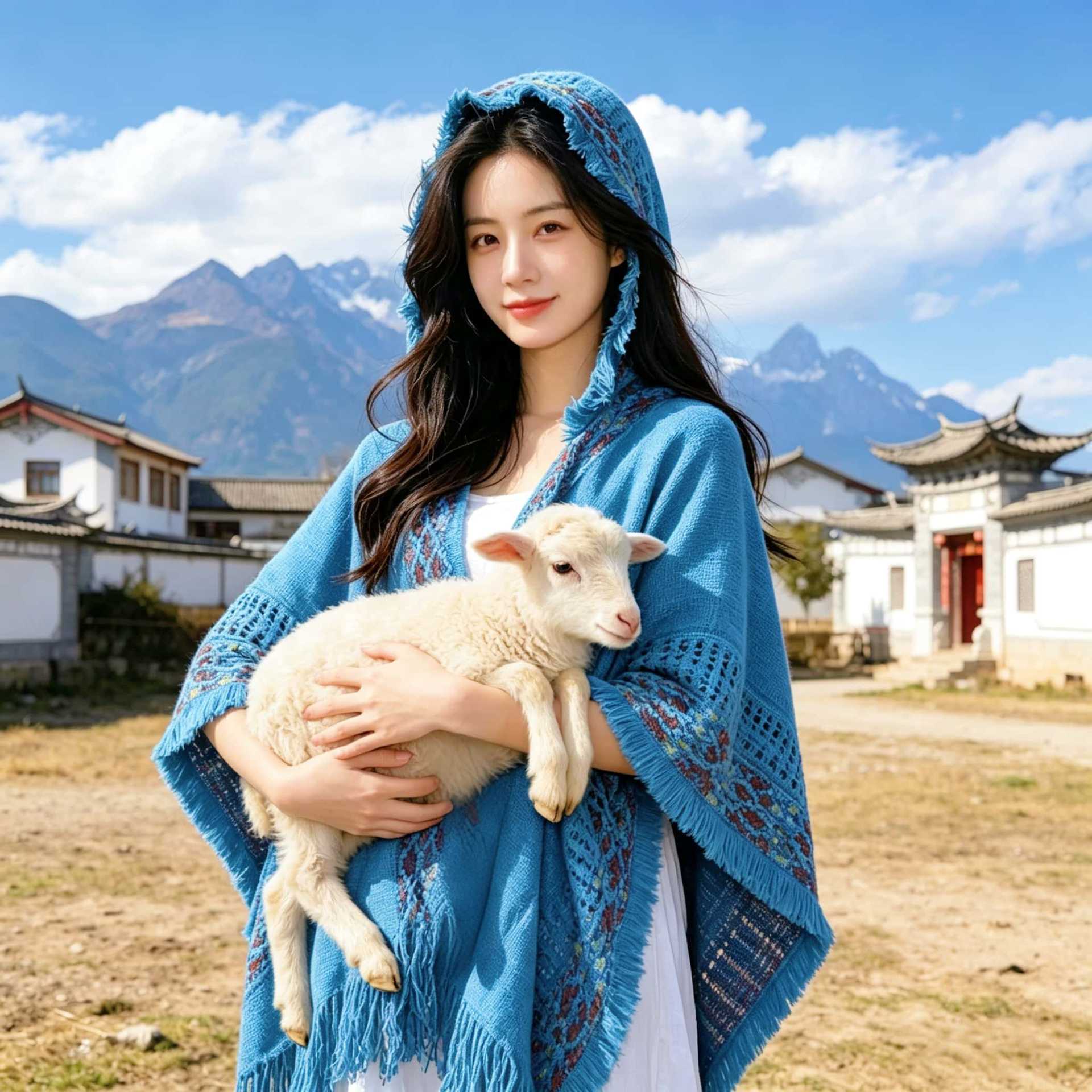 Autumn Winter Warm Ethnic-style Shawl For Travel photo 5