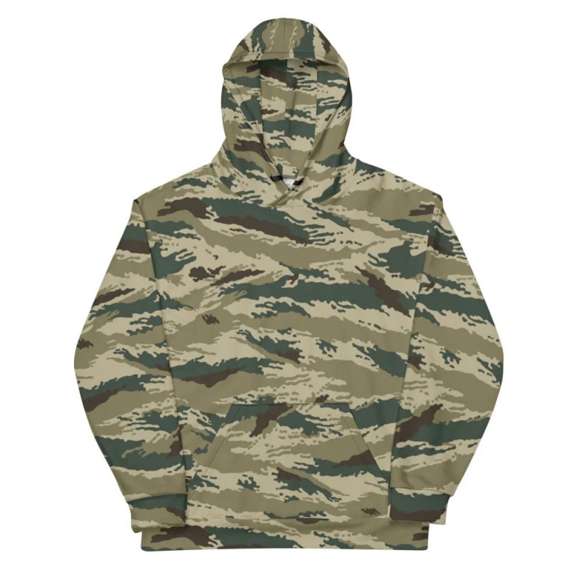 Camouflage Pattern 3D Digital Print Hoodie photo 4