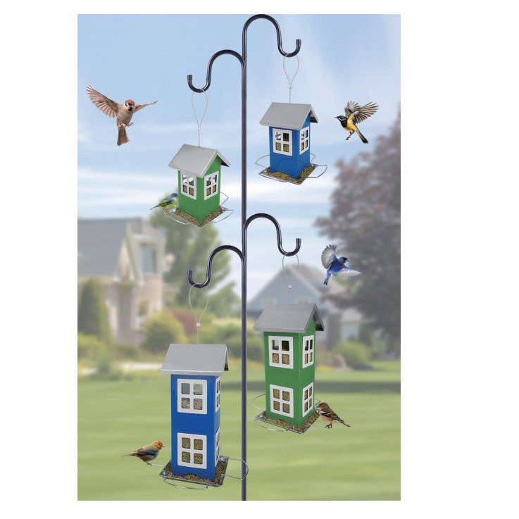 Feeder Outdoor Bird Cage Iron Bird Cage Hummingbird Supplies Bird Supplies photo 6
