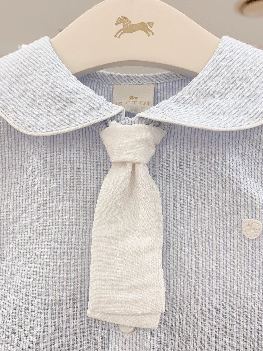 Summer New Arrival Kids' Korean-style Navy-collar Casual Set photo 4