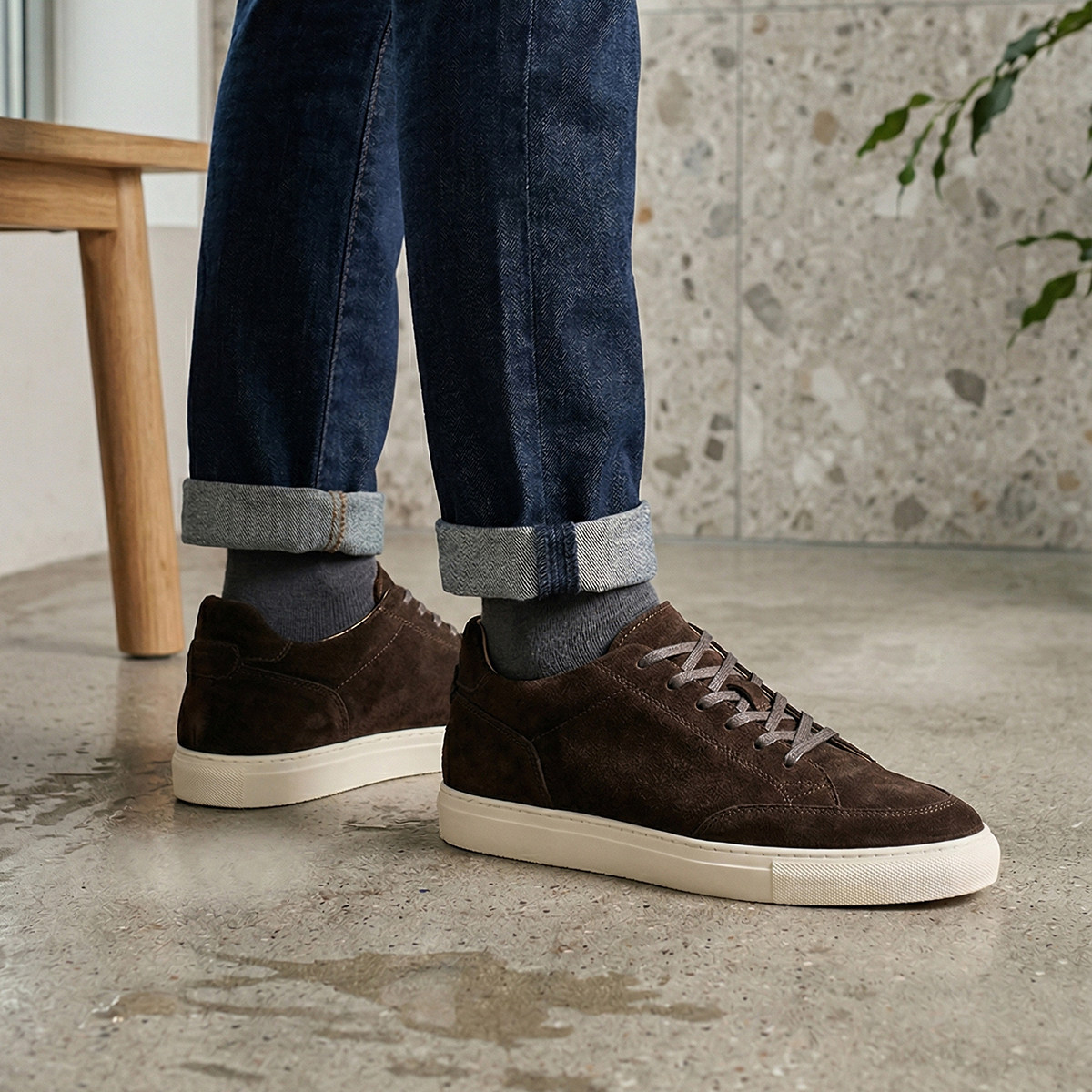 Mens New Cashmere-lined Simple Casual Fashion Shoes photo 3