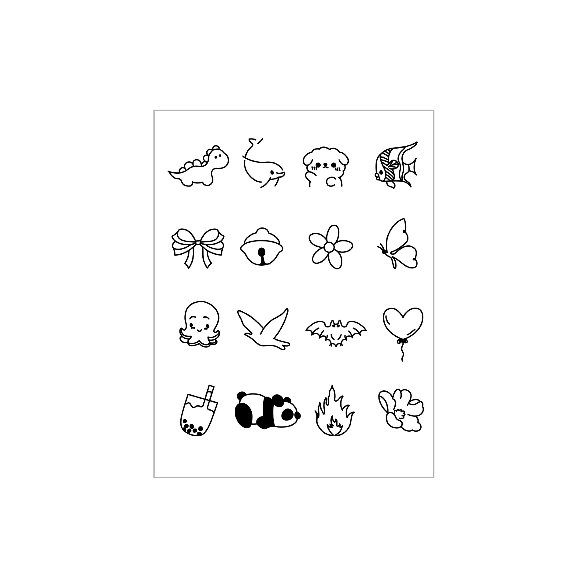 Herbal Juice Semi-permanent Waterproof Tattoo Sticker photo 3