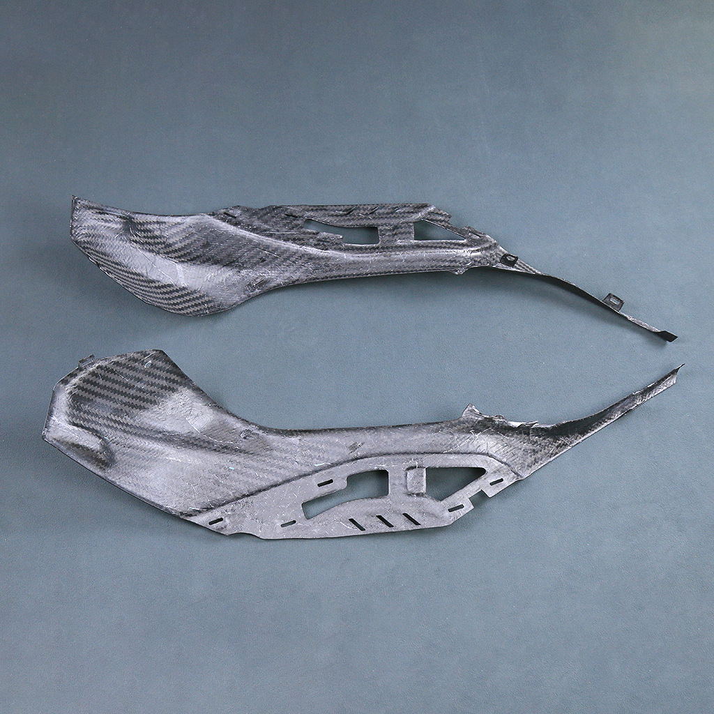 Motorcycle Modified Shell Accessorie Carbon Fiber Fuel Tank Side Panels photo 6