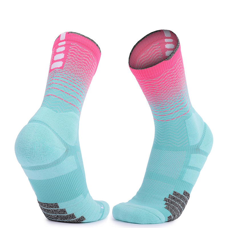 Thick Sweat Absorbing Towel Bottom Breathable Men's Mid Length Socks photo 2