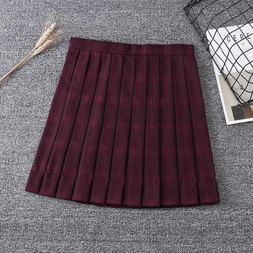 Spring And Autumn Midi Skirt JK Uniform photo 3