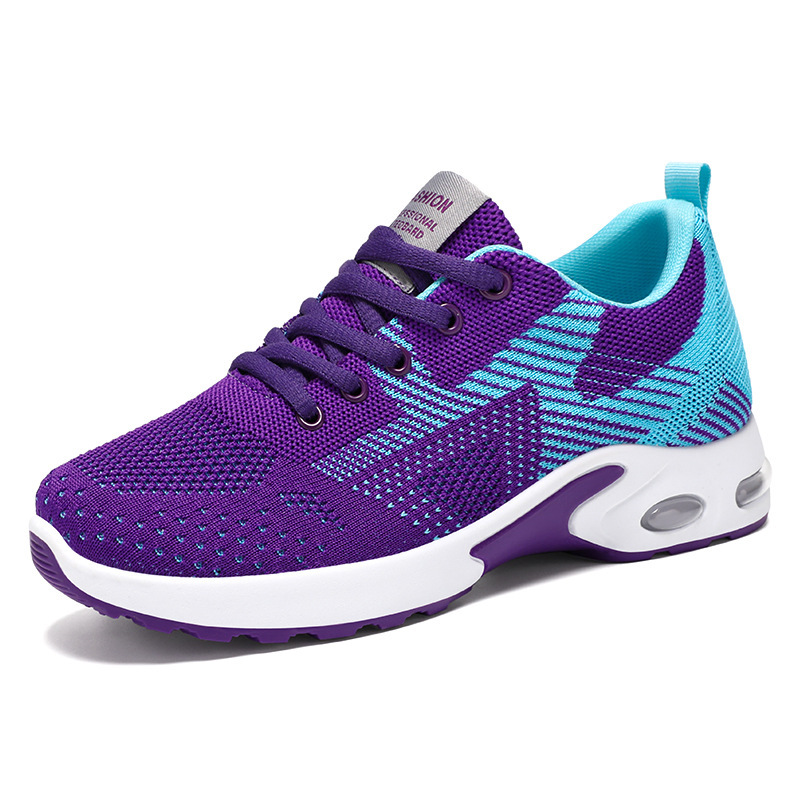 Womens Flyknit Mesh Shoes In Plus Sizes Comfortable Running Shoes photo 2