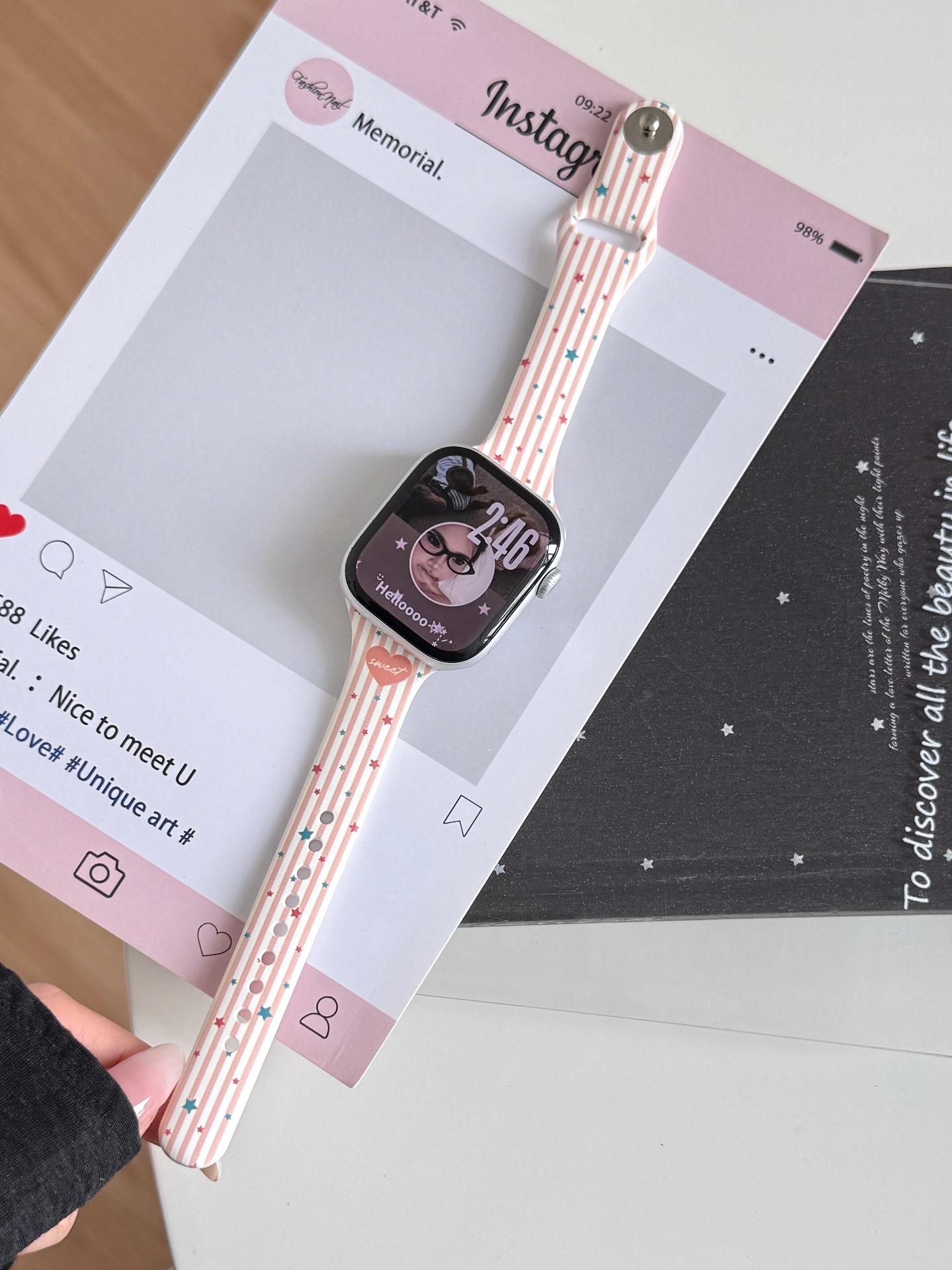Star Striped Bias Cut Strap photo 7