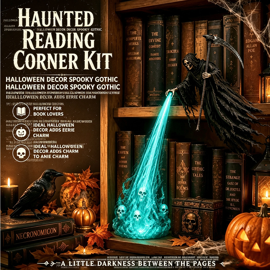 3D-printed Soul Beam Grim Reaper Bookshelf Lamp photo 3