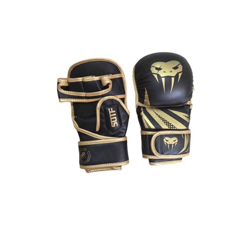 Men's Boxing Half-finger Sanda Gloves photo 5