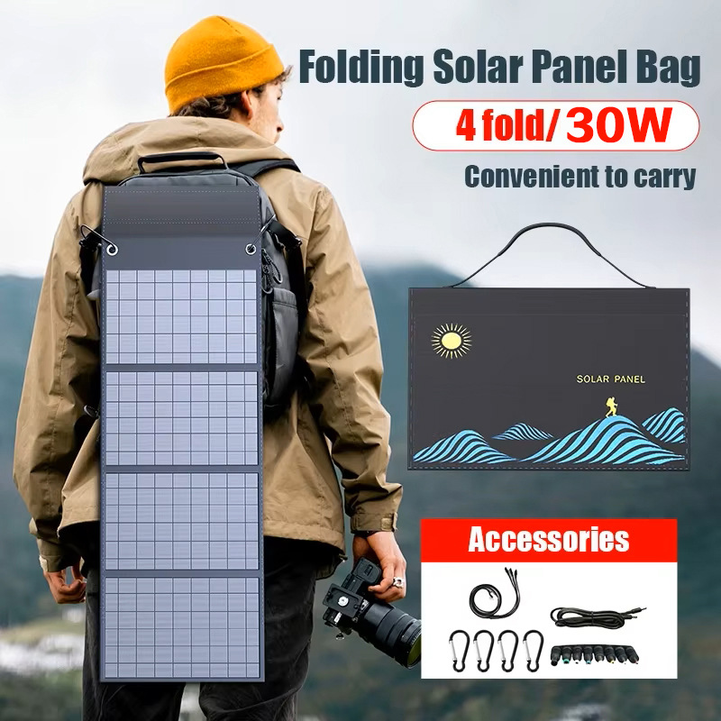 Solar-powered Foldable USB Charger photo 1