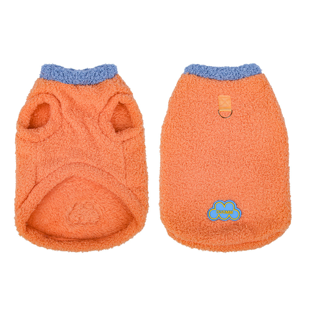 Cloud Down Pet Clothes Fleece-Lined Vest For Autumn And Winter photo 5