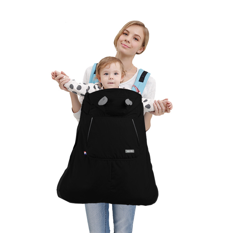 Baby Carrier Cape Outdoor Warming Cloak photo 4