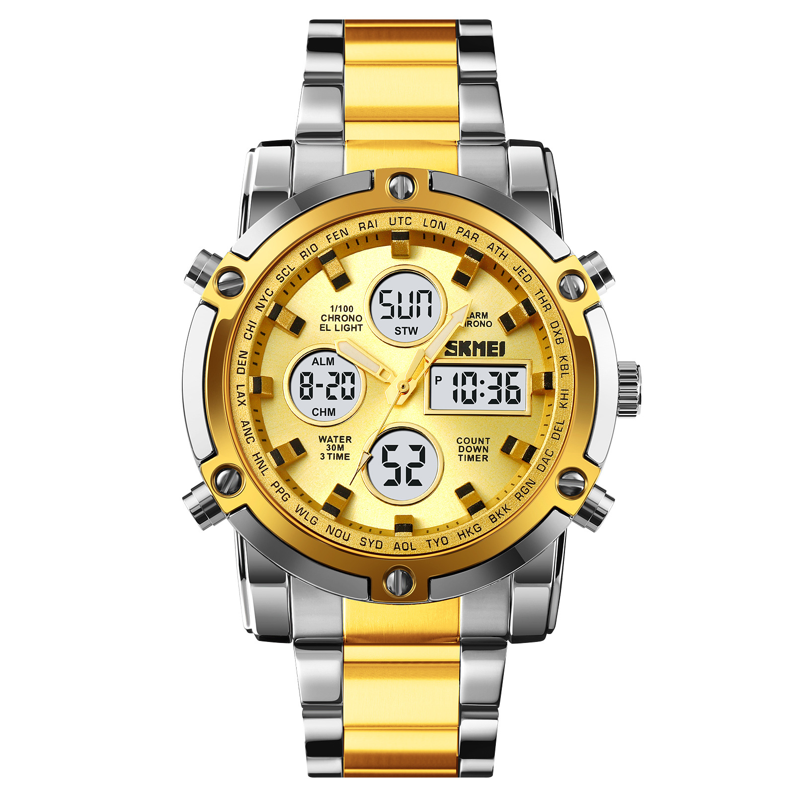 Fashionable And Stylish Steel-band Mens Watch photo 4