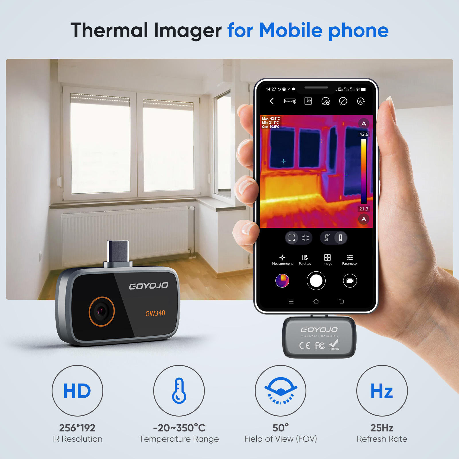 Mobile Line Infrared Thermal Imager photo 5