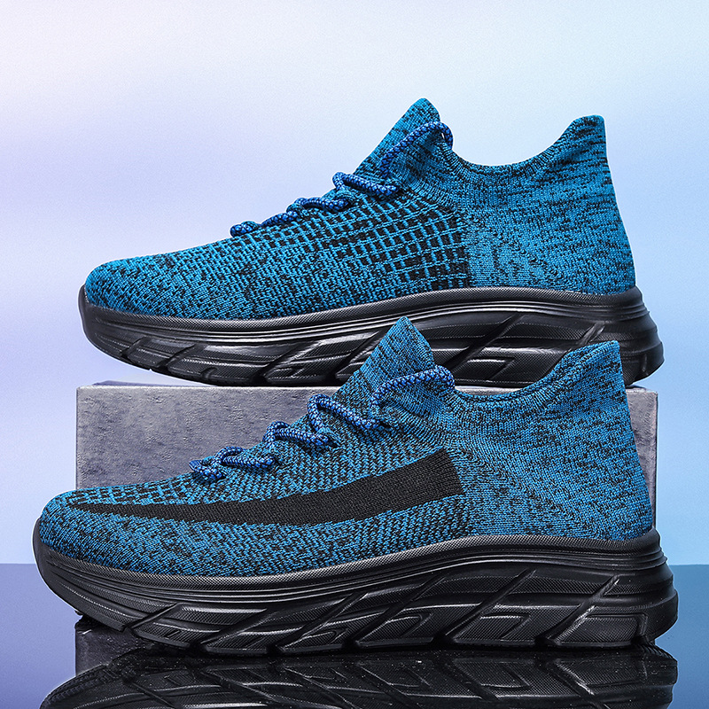 Breathable Mesh Flyknit Unisex Versatile Shoes photo 7