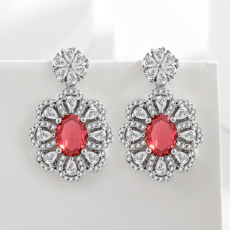 Bride Jewelry Earrings Necklace Jewelry Suit photo 5