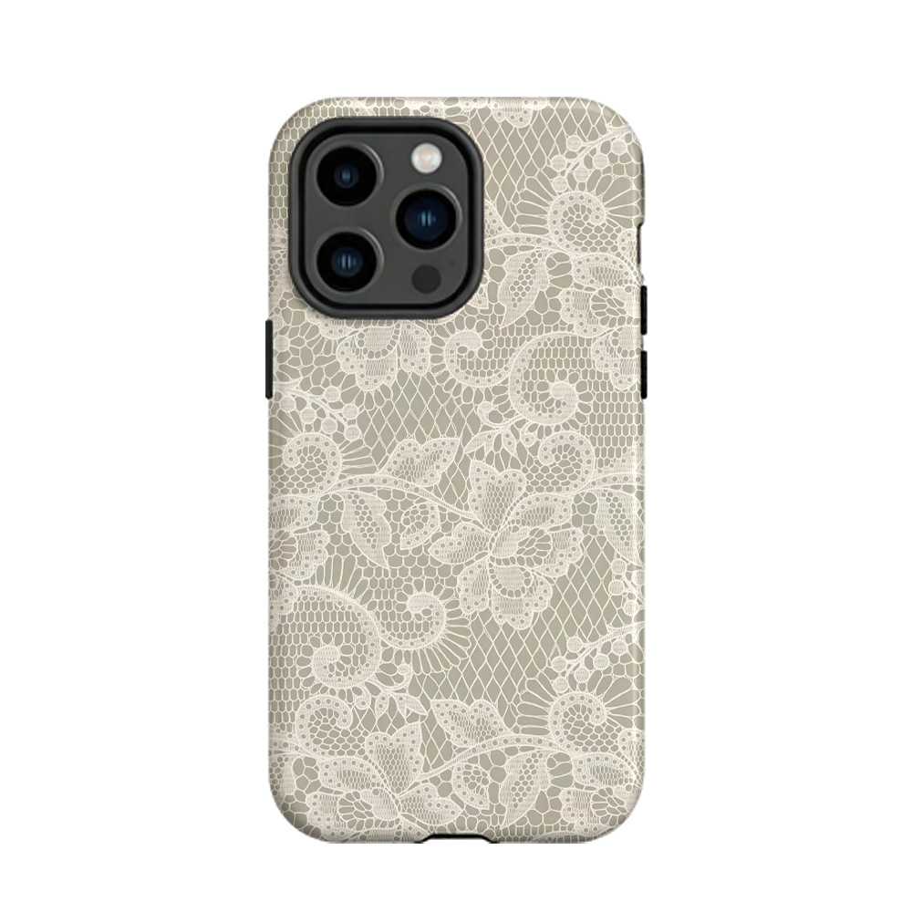 Stylish 2-in-1 Double-layer Glossy Phone Case photo 6