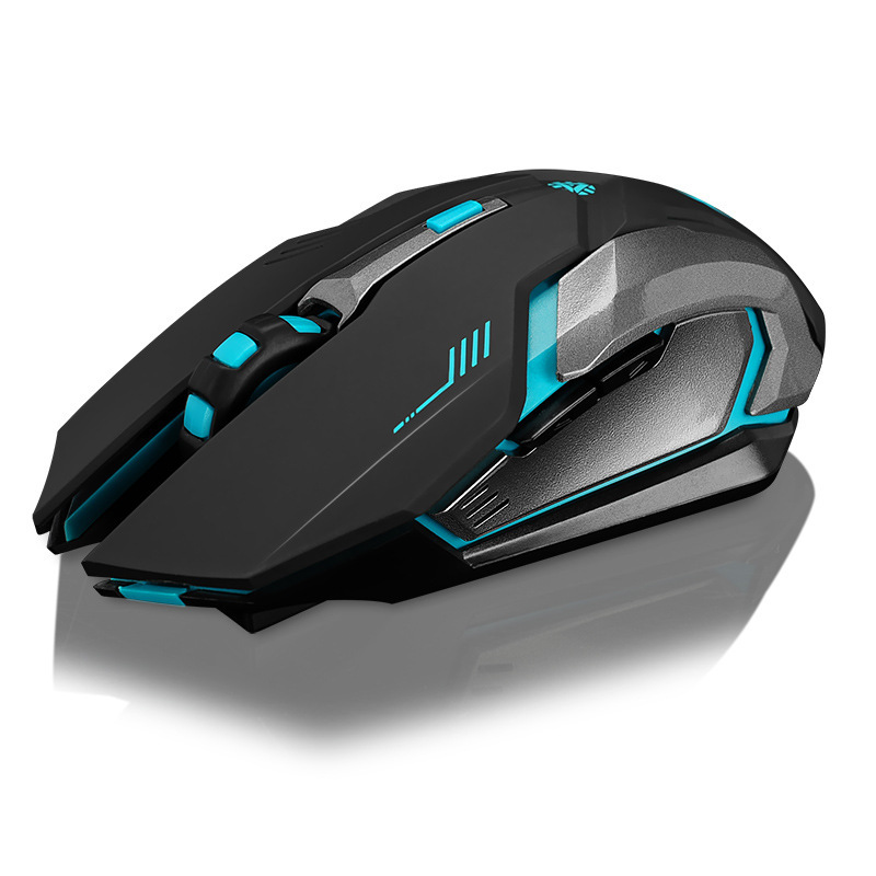 Mouse Wireless Rechargeable Notebook Desktop Home Office Universal Game Mute Luminous photo 7