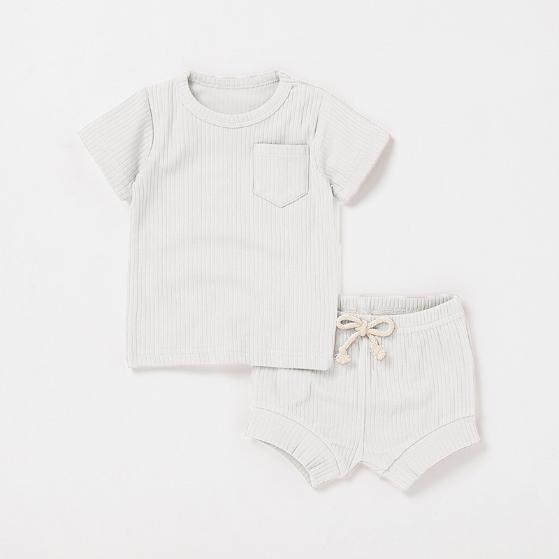 Newborn Short-sleeve And Shorts Set photo 2