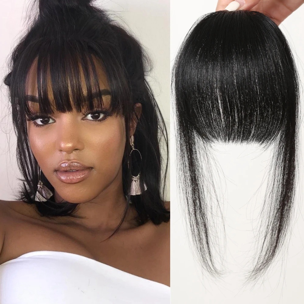 One-piece Bangs Wig Piece For Women photo 3