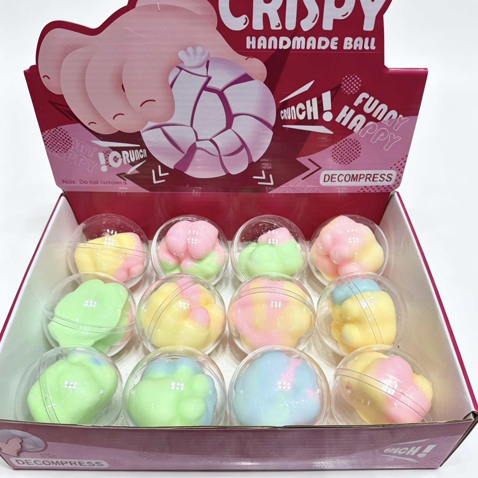 Crunchy Slow-rebound Claw-shaped Crispy Handmade Ball photo 7