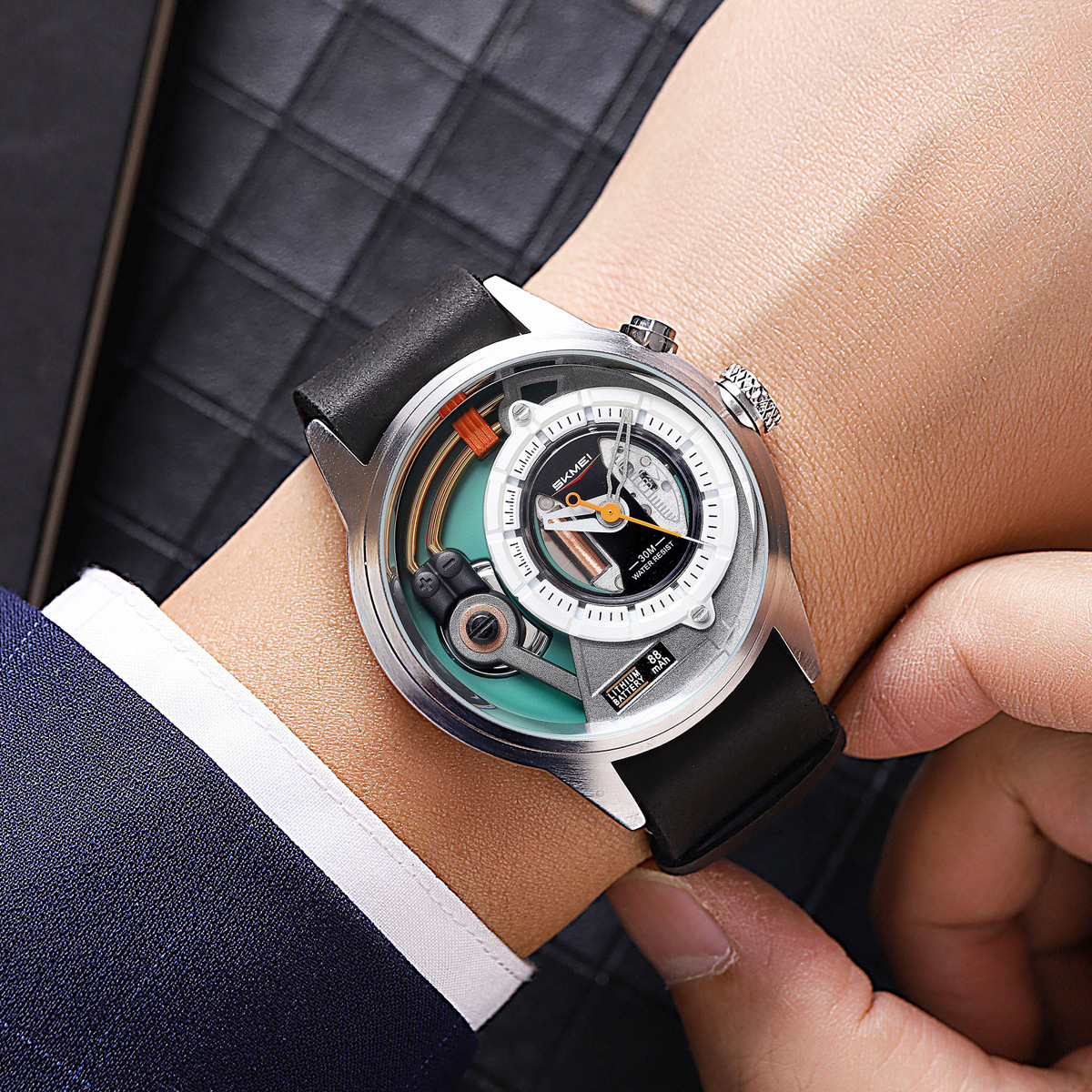 Shimei Personalized Creative Watch Quartz Mens Watch photo 4
