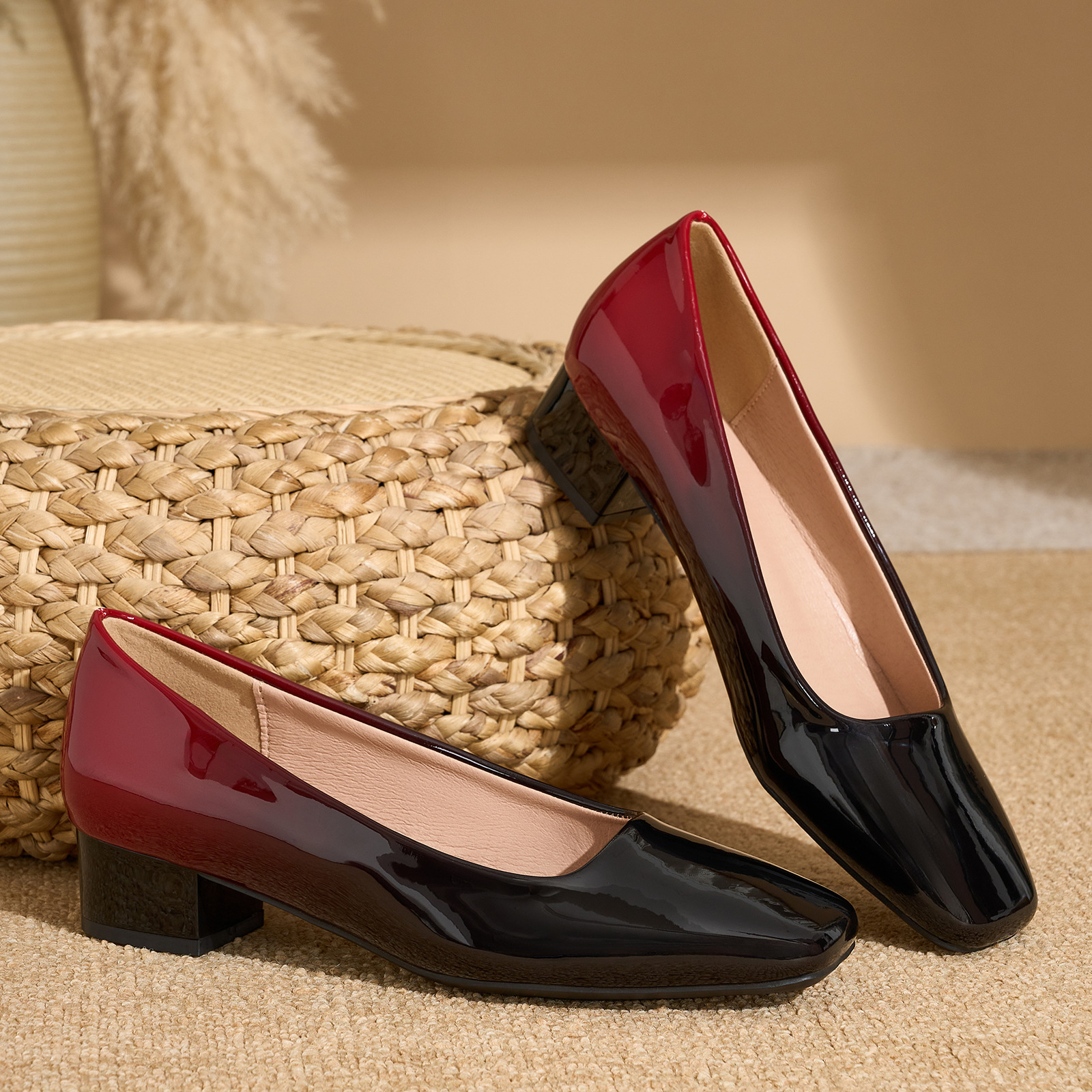 Gradient Color Elegant High-Heel Shoes For Women photo 2