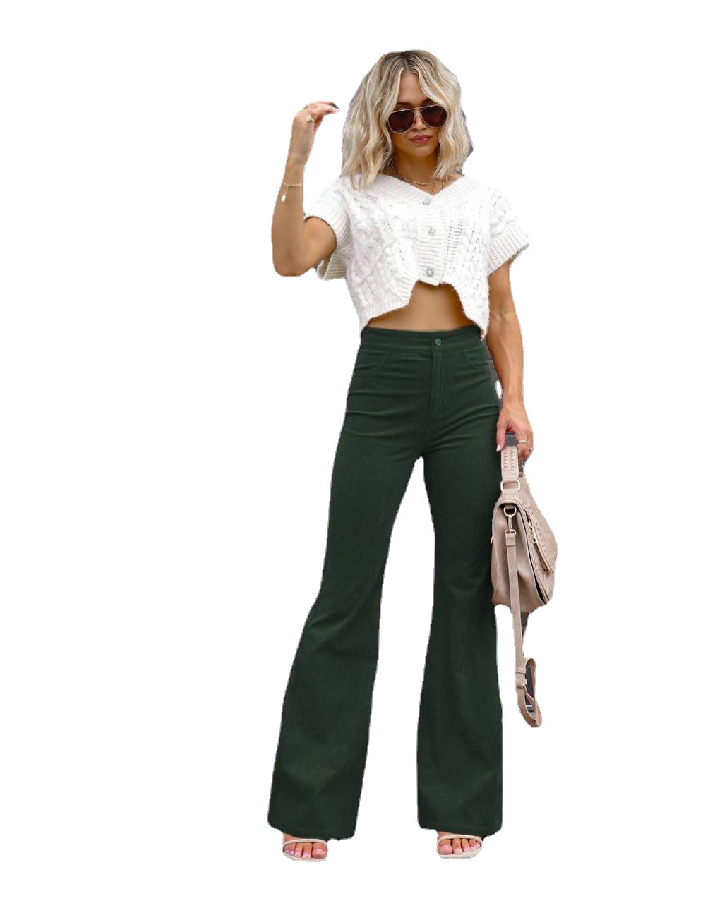 Chic Women's Trousers Trendy Brand photo 6