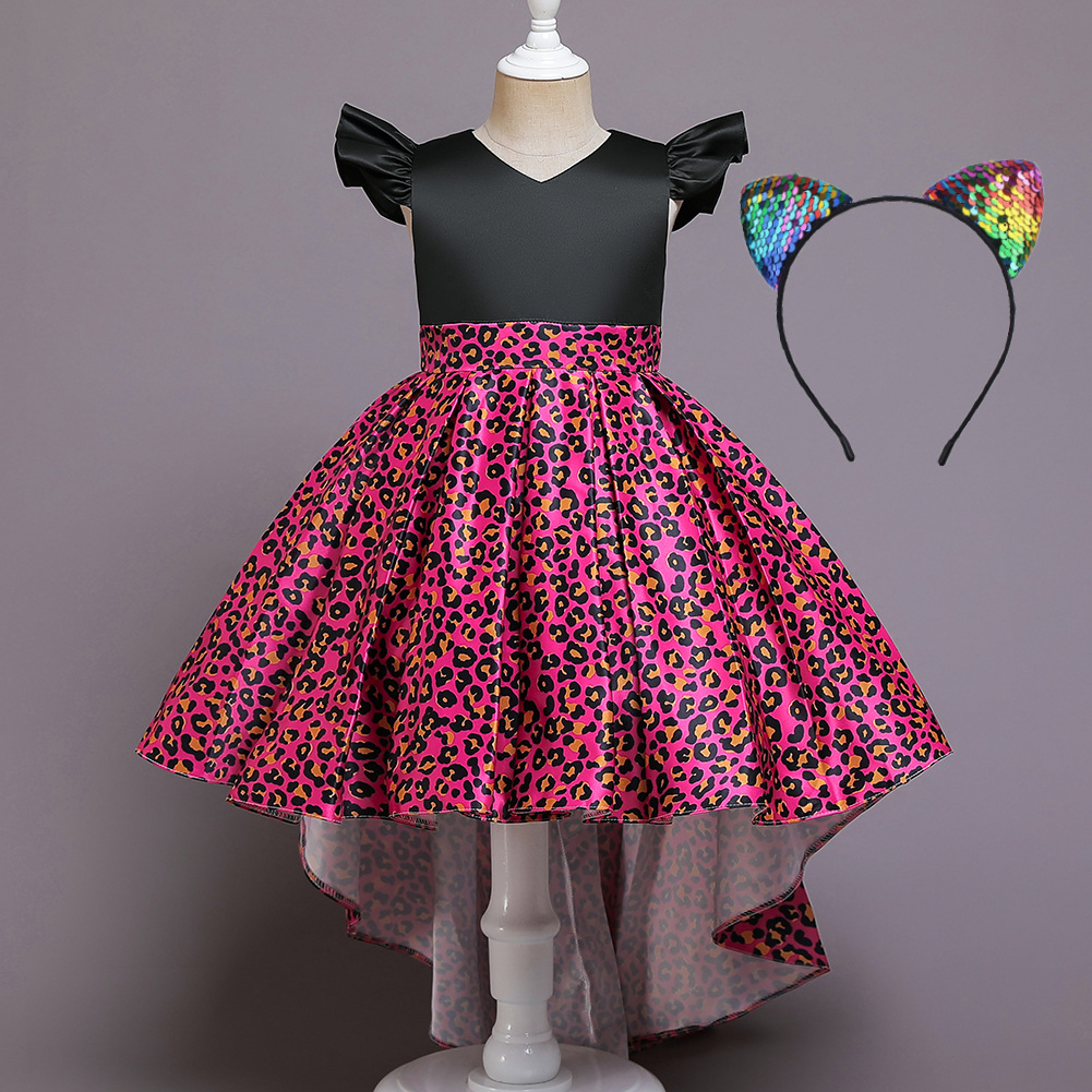 Children's Halloween Party Fashion Show Dress photo 7