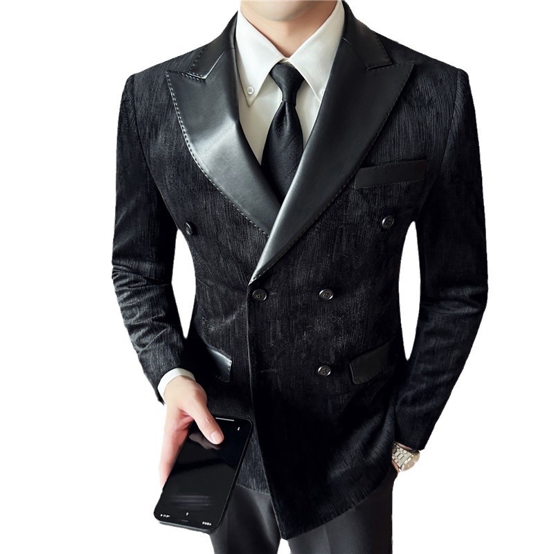 Men's Corduroy Suit Jacket Slim Fit photo 6