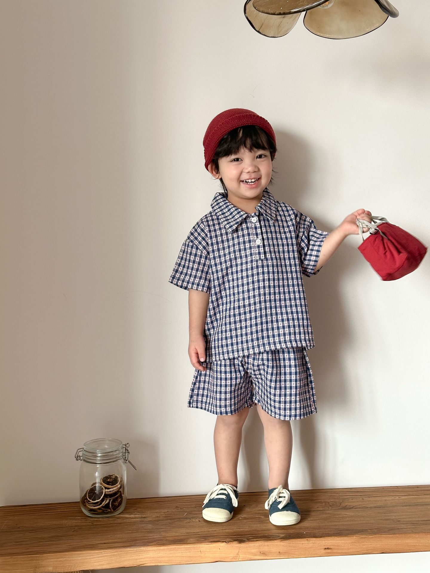 Kids' Shirt And Shorts Set Girls' Dress Sibling Matching Outfits photo 5