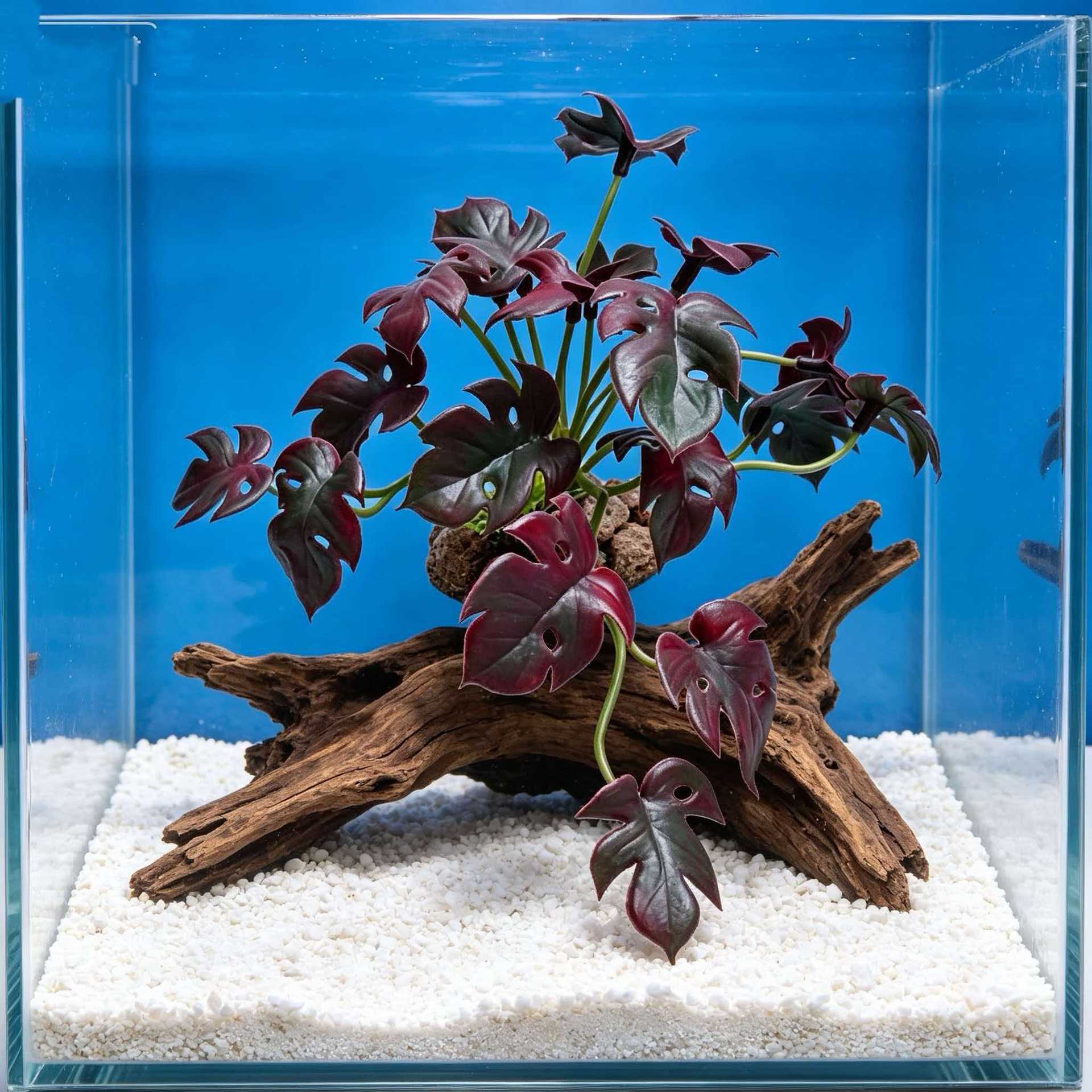 Home Decor Fish Tank Landscaping Plant Ornament photo 1