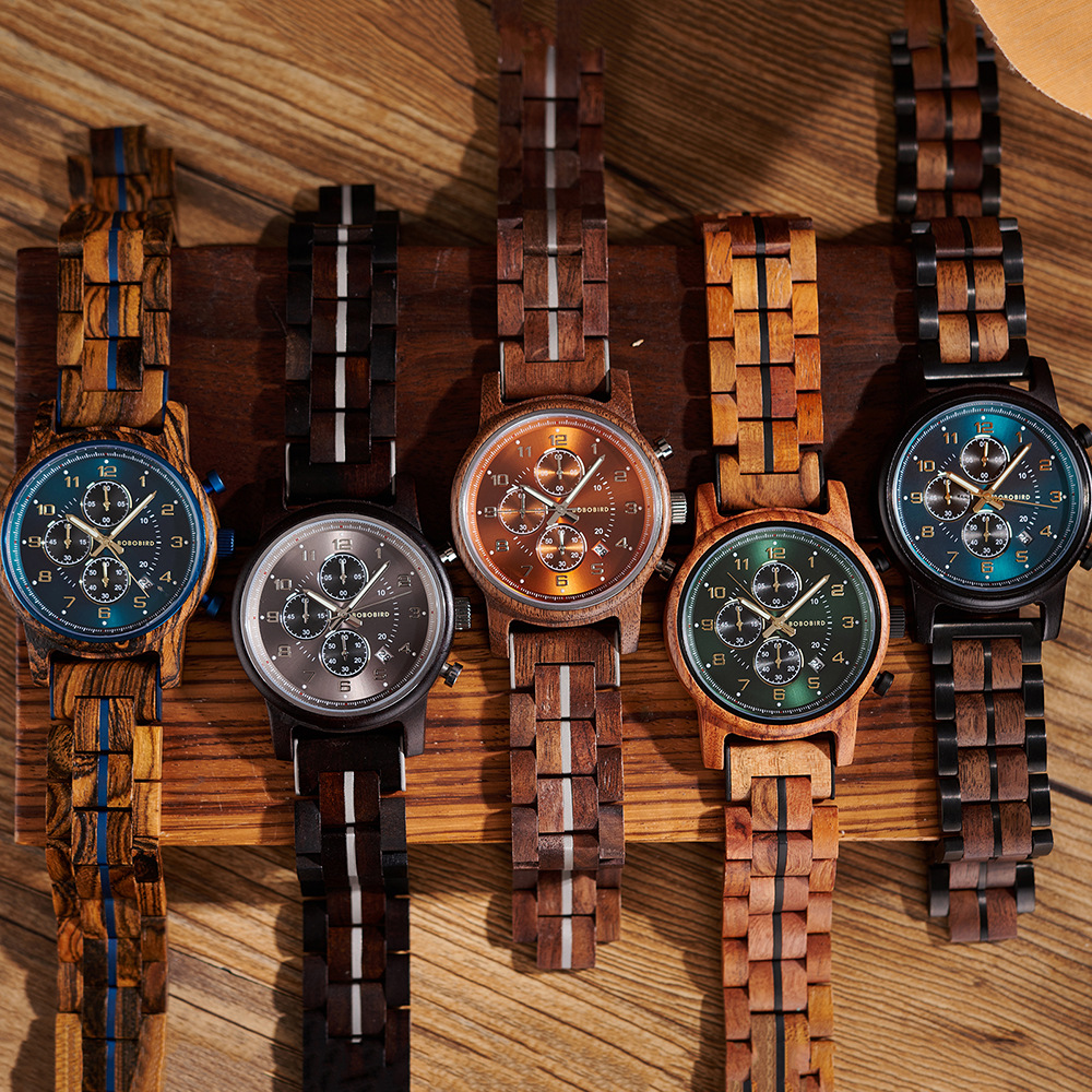 Wooden Mens Watch photo 1