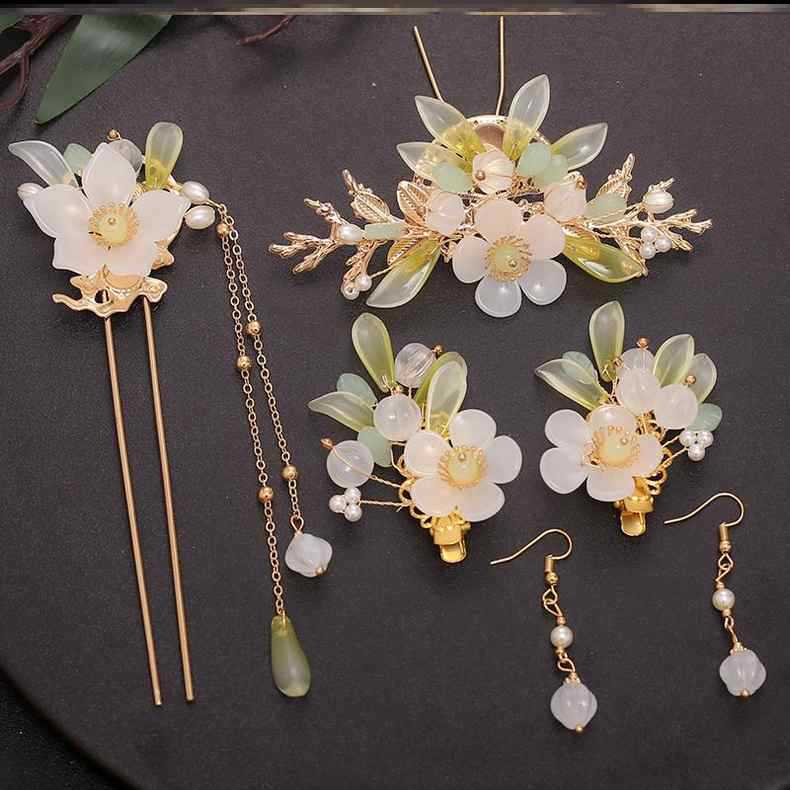Tassel Full Set Antique Hair Clasp Chinese Style Classical Simplicity Hair Accessories photo 1