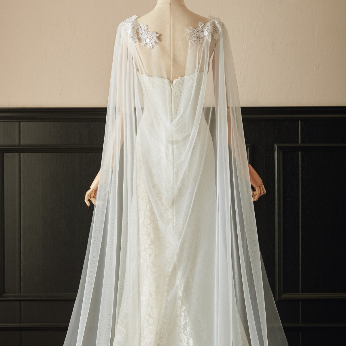 Mesh Lace New Style Bridal Wedding Shawl photo 4