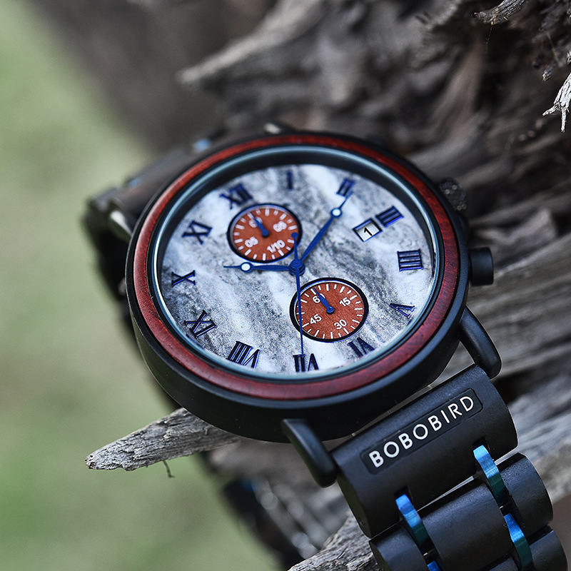 Unisex Wooden Quartz Decoration Watch photo 2