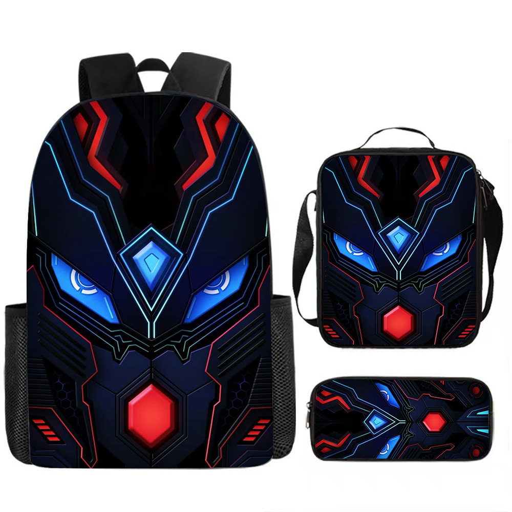 Mechanical-style Backpack With Large-capacity Storage And Dual Shoulder Straps photo 2