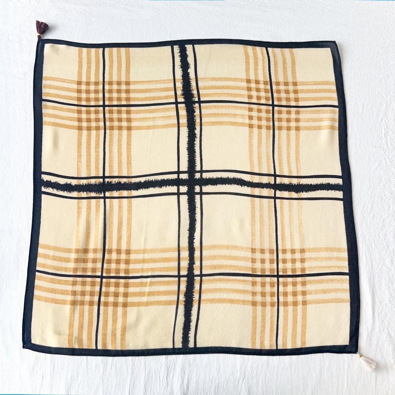 Women's Thin Cotton-linen Scarfshawl For Fallwinter photo 5