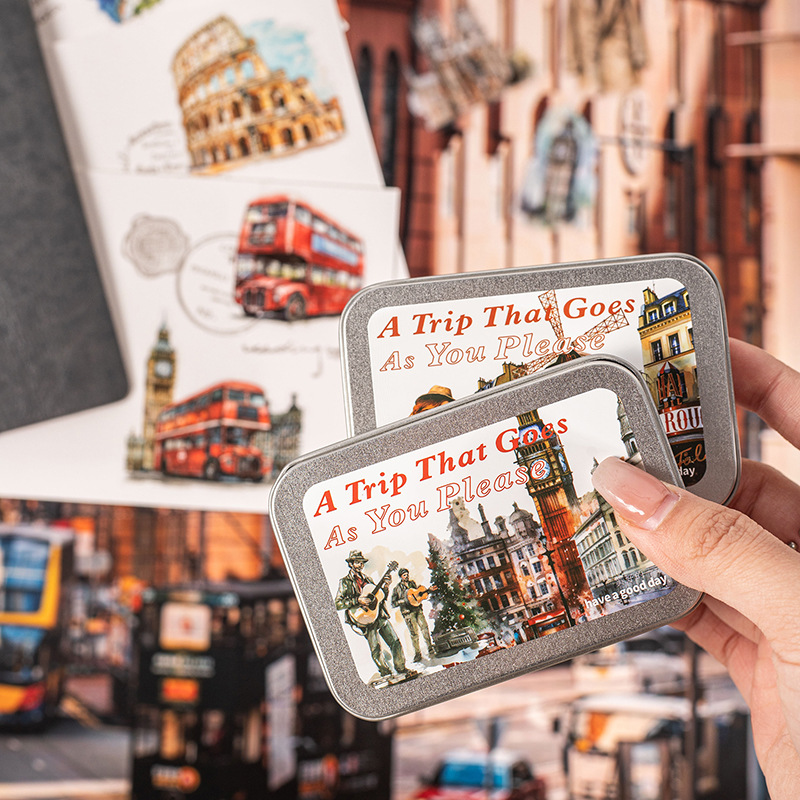 Travel Series Travel Notebook PET Stickers photo 7