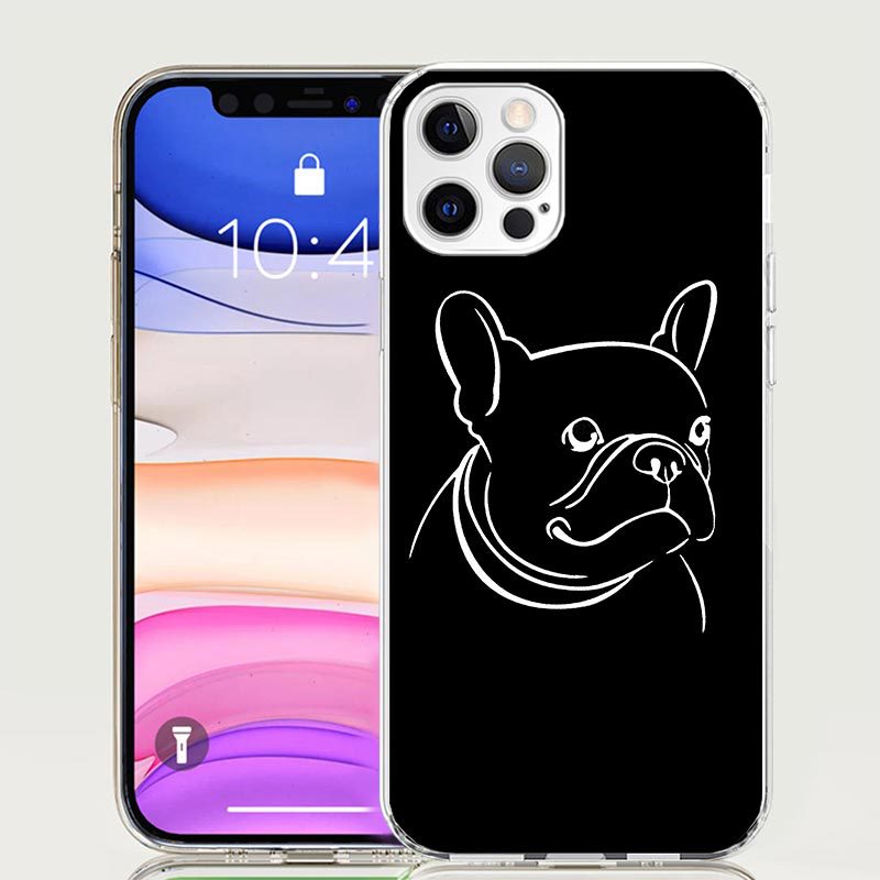 Creative Art Line Dog Heart Phone Case photo 5