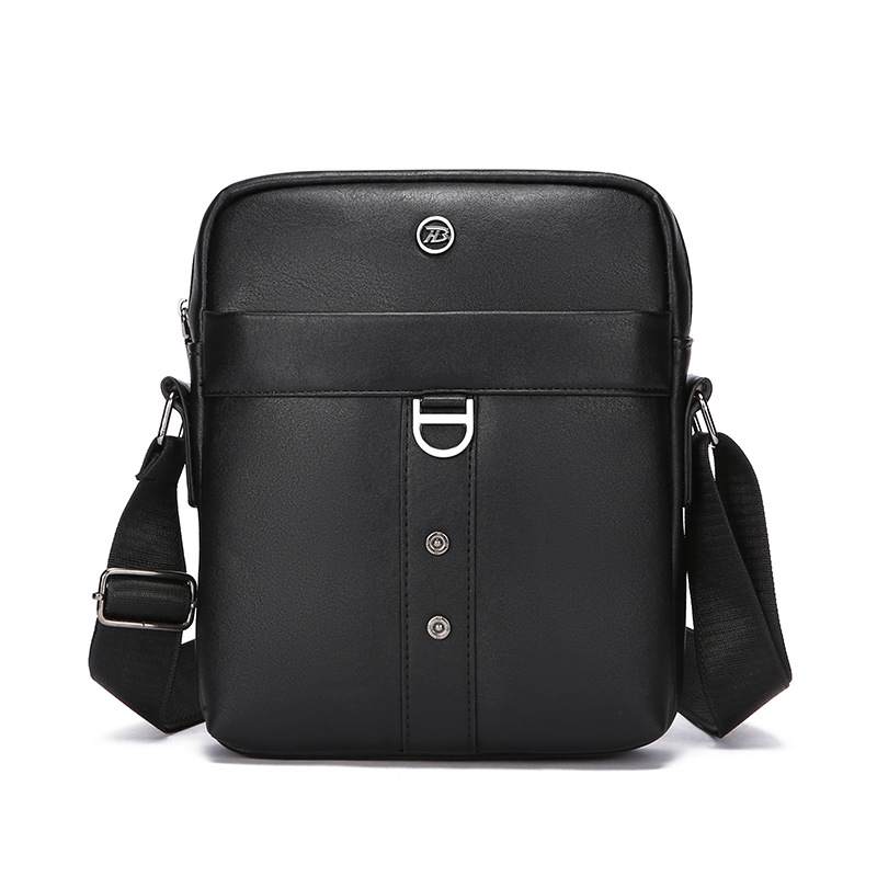 Faux Leather Vertical Casual Business Single-Shoulder Crossbody Bag photo 7