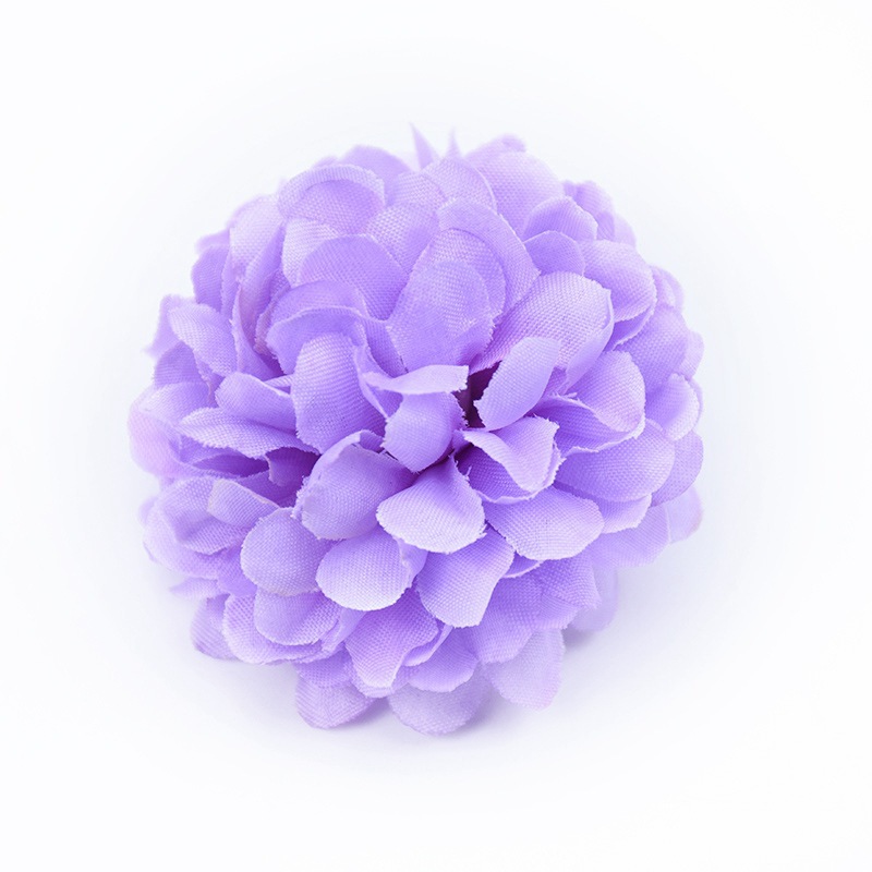 Artificial Multi-layered Chrysanthemum Bouquet With Flower Ball And Small Chive-ball Chrysanthemum Blooms photo 7